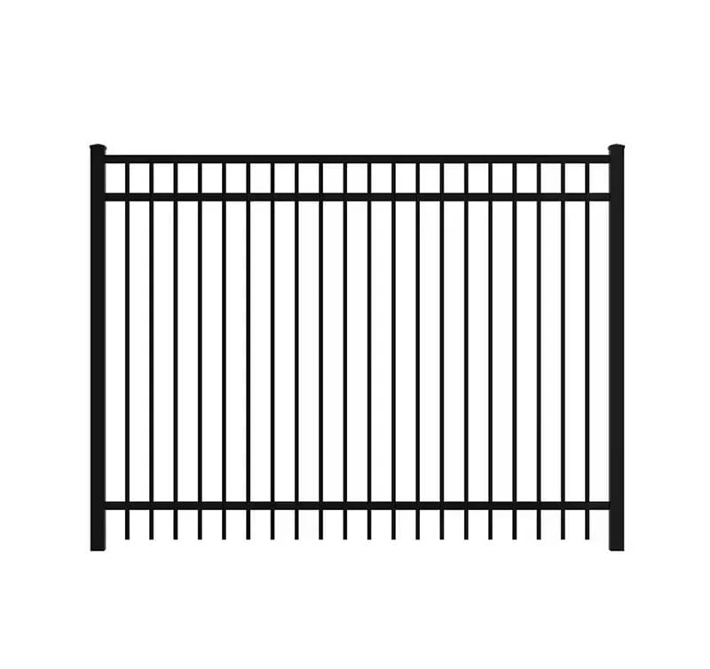 Zinc Steel Decorative Fence -- ornamental steel fence for residential and community use