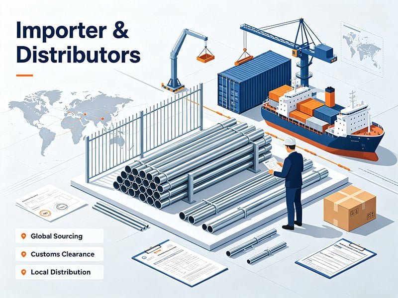 Fencing importers and distributors managing large inventory