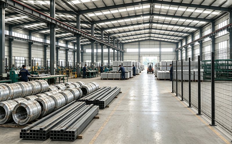 Harmony Fence 20,000 sqm manufacturing facility with automated production lines